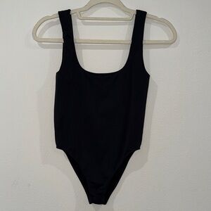 a new day Black Bodysuit